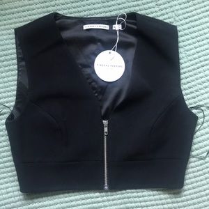 Finders Keepers the label zip Wild World crop top